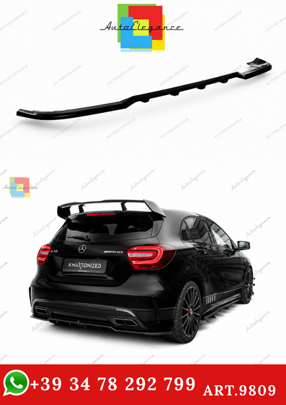 🔥ART.9809 SPLITTER POSTERIORE(CON BARRE VERTICALI) MERCEDES-BENZ A45 AMG W176🔥