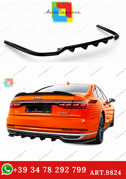 🔥ART.9824 SPLITTER POSTERIORE (CON BARRE VERTICALI) ADATTO PER AUDI A8 D5🔥