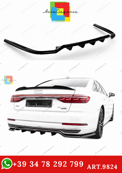 🔥ART.9824 SPLITTER POSTERIORE (CON BARRE VERTICALI) ADATTO PER AUDI A8 D5🔥