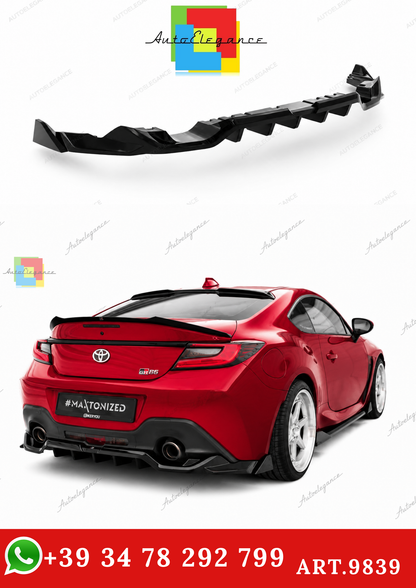 🔥ART.9839 SPLITTER POSTERIORE (CON BARRE VERTICALI)  V.3 PER TOYOTA GR86 Mk1🔥