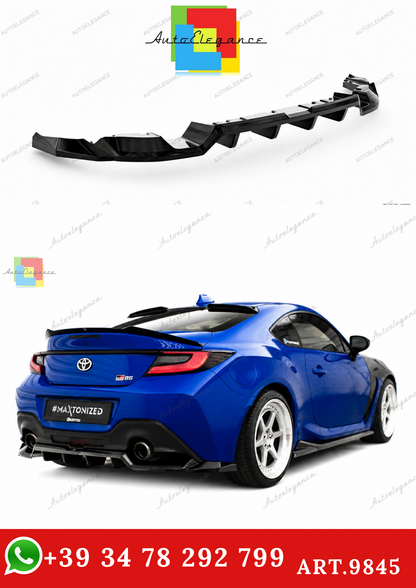 🔥ART.9845 SPLITTER POSTERIORE (CON BARRE VERTICALI) V.1 TOYOTA GR86 Mk1🔥