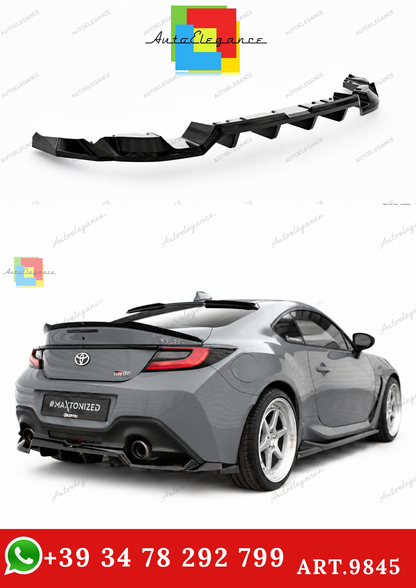 🔥ART.9845 SPLITTER POSTERIORE (CON BARRE VERTICALI) V.1 TOYOTA GR86 Mk1🔥
