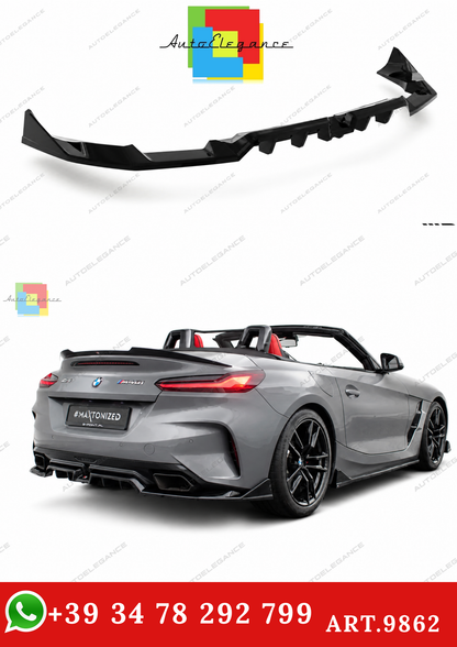 🔥ART.9862 SPLITTER POSTERIORE  (CON BARRE VERTICALI) PER BMW Z4 M40i G29🔥