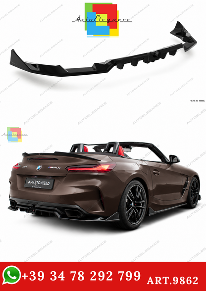 🔥ART.9862 SPLITTER POSTERIORE  (CON BARRE VERTICALI) PER BMW Z4 M40i G29🔥