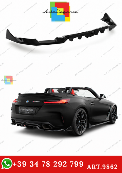 🔥ART.9862 SPLITTER POSTERIORE  (CON BARRE VERTICALI) PER BMW Z4 M40i G29🔥