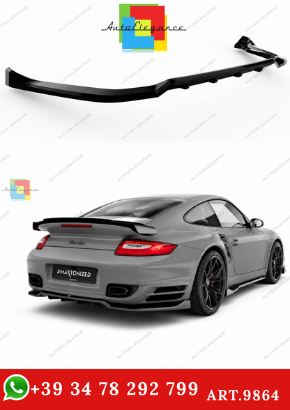 🔥ART.9864 SPLITTER POSTERIORE (CON BARRE VERTIVALI) PORSCHE 911 TURBO 997🔥