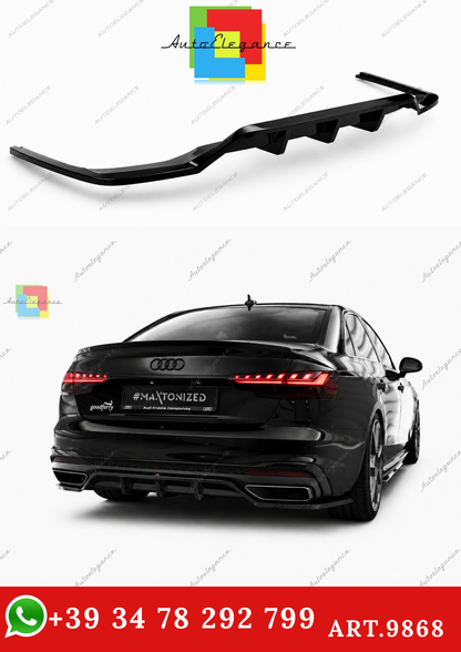 🔥ART.9868 SPLITTER POSTERIORE V.2 ADATTO PER  AUDI A4 S-LINE B9 FACELIFT🔥