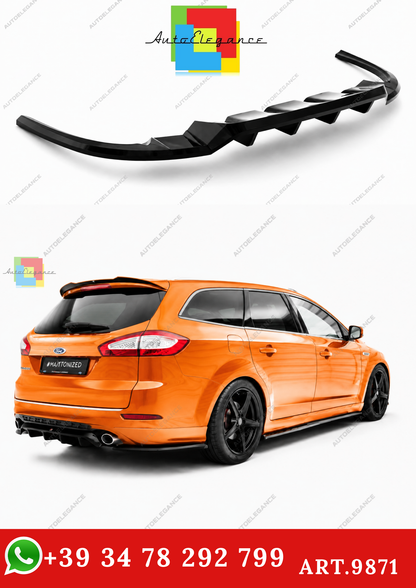 🔥ART.9871 SPLITTER POSTERIORE FORD MONDEO ST-LINE STATION WAGON Mk4 FACELIFT🔥