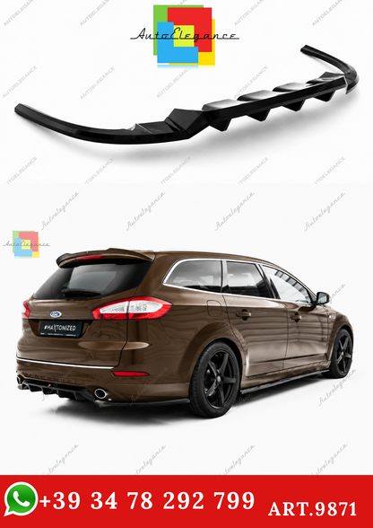🔥ART.9871 SPLITTER POSTERIORE FORD MONDEO ST-LINE STATION WAGON Mk4 FACELIFT🔥