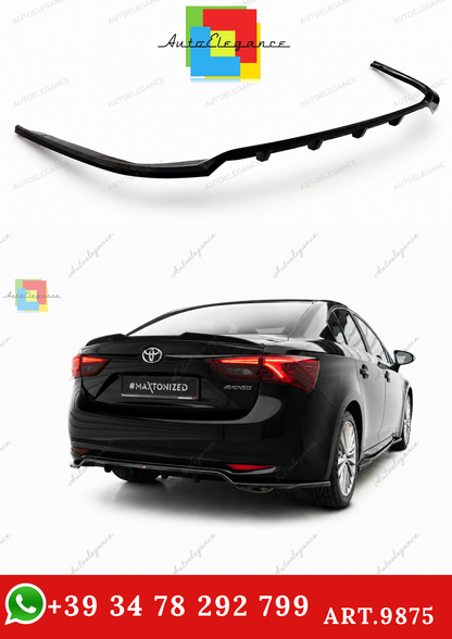 🔥ART.9875 SPLITTER POSTERIORE TOYOTA AVENSIS SEDAN Mk3 FACELIFT🔥
