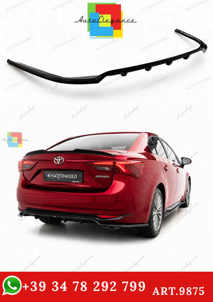 🔥ART.9875 SPLITTER POSTERIORE TOYOTA AVENSIS SEDAN Mk3 FACELIFT🔥