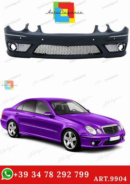 🔥ART.9904 PARAURTI ANTERIORE PER MERCEDES E W211 FACELIFT SENZA FENDINEBBIA🔥