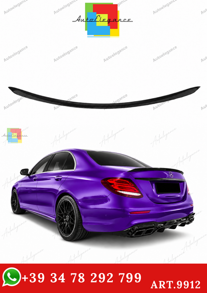 🔥ART.9912 SPOILER IN STILE AMG W213 PER MERCEDES E E63S NERO LUCIDO 16-20🔥
