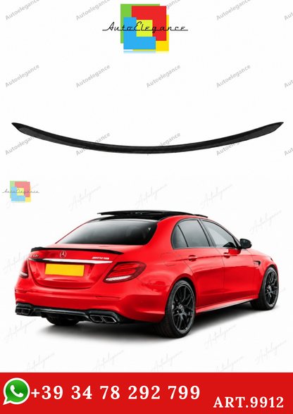🔥ART.9912 SPOILER IN STILE AMG W213 PER MERCEDES E E63S NERO LUCIDO 16-20🔥