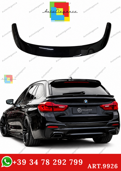 🔥ART.9926 SPOILER POSTERIORE PER BMW 5 STATION WAGON G31 NERO LUCIDO 2016+🔥