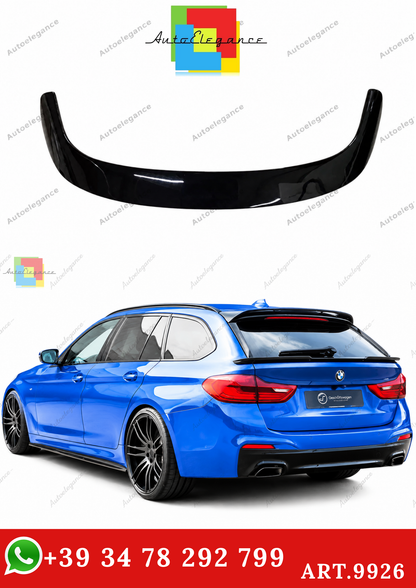 🔥ART.9926 SPOILER POSTERIORE PER BMW 5 STATION WAGON G31 NERO LUCIDO 2016+🔥