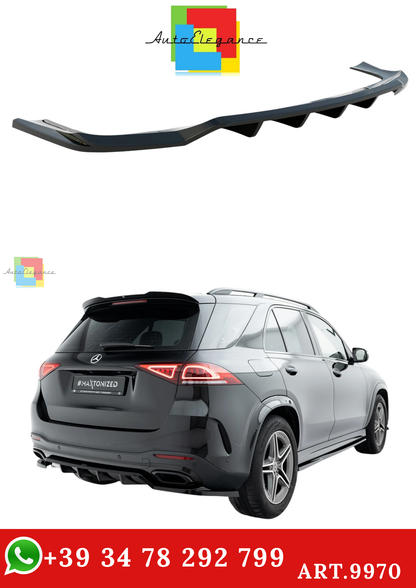 🔥ART.9970 SPLITTER POSTERIORE MERCEDES-BENZ GLE SUV AMG-LINE W167 FACElLFT🔥