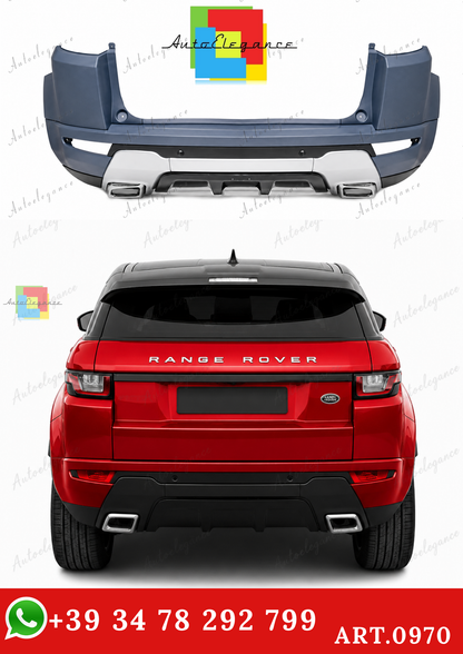 🔥ART.0970 PARAURTI POSTERIORE ADATTO PER RANGE ROVER EVOQUE L538 2010-2019🔥