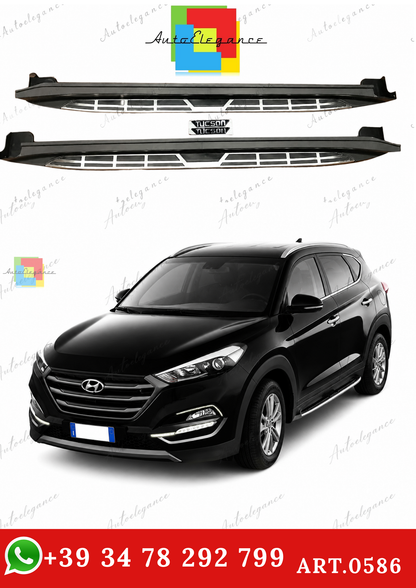 🔥ART.0586 PEDANE ADATTO PER HYUNDAI TUCSON 2015-2020 OEM + LOGO🔥