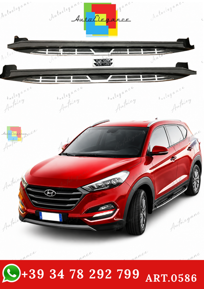 🔥ART.0586 PEDANE ADATTO PER HYUNDAI TUCSON 2015-2020 OEM + LOGO🔥