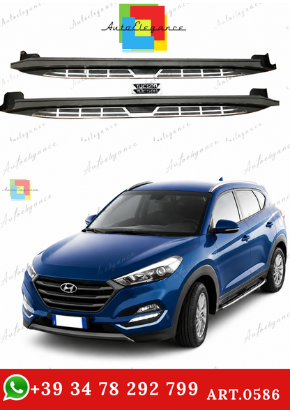 🔥ART.0586 PEDANE ADATTO PER HYUNDAI TUCSON 2015-2020 OEM + LOGO🔥