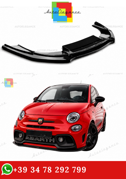 🔥SPLITTER ANTERIORE ADATTO PER ABARTH 595 Mk1 FACELIFT🔥