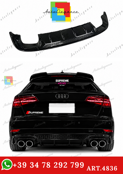 🔥ART.4836 DIFFUSORI ADATTO PER AUDI A3 SPORTBACK 2016-2020 🔥