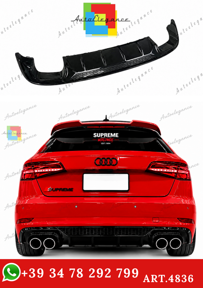 🔥ART.4836 DIFFUSORI ADATTO PER AUDI A3 SPORTBACK 2016-2020 🔥
