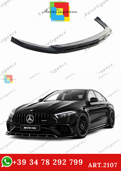 🔥ART.2107 SPLITTER PER MERCEDES CLASSE A W177 2024+ NERO LUCIDO (4 PEZZI)🔥