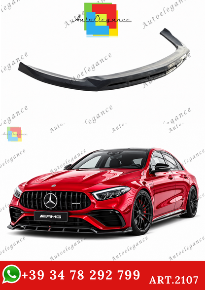 🔥ART.2107 SPLITTER PER MERCEDES CLASSE A W177 2024+ NERO LUCIDO (4 PEZZI)🔥
