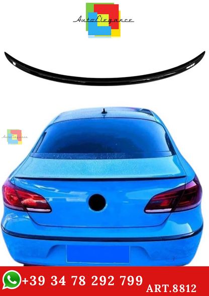 🔥ART.8812 SPOILER STIVALE NERO LUCIDO POSTERIORE PER VW PASSAT CC 2013-2018🔥