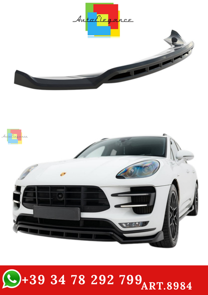 🔥ART.8984 SPLITTER ANTERIORE PER PORSCHE MACAN TURBO Mk1🔥