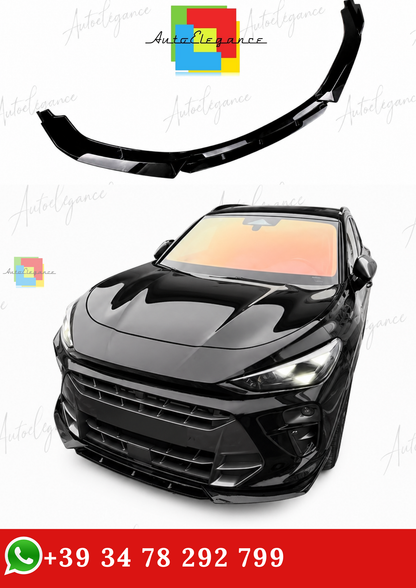 🔥SPLITTER ANTERIORE ADATTO PER SEAT , CUPRA TERRAMAR  2025-2026 NERO LUCIDO 🔥