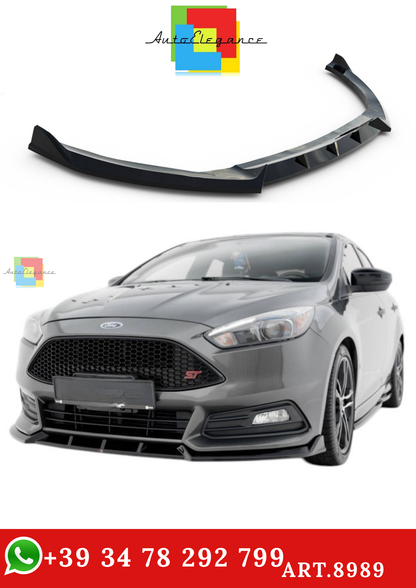 🔥ART.8989 SPLITTER ANTERIORE V.6 ADATTO PER FORD FOCUS ST Mk3 FACELIFT🔥
