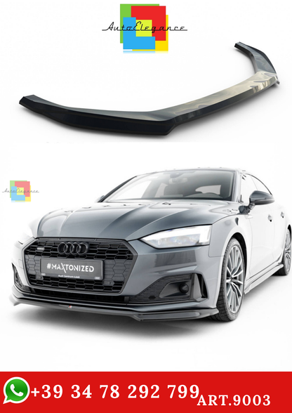 🔥ART.9003 SPLITTER ANTERIORE V.1 ADATTO PER AUDI A5 F5 FACELIFT🔥