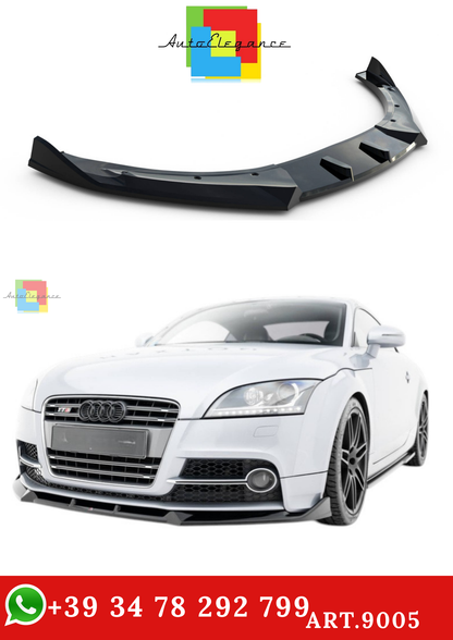 🔥ART.9005 SPLITTER ANTERIORE V.3 ADATTO PER AUDI TT S / TT S-LINE 8J FACELIFT🔥
