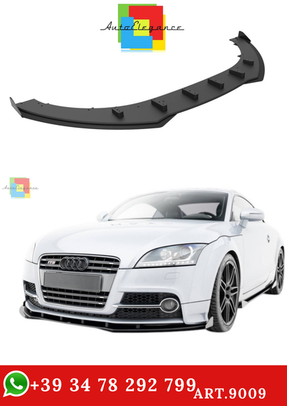 🔥ART.9009 SPLITTER ANTERIORE STREET PRO + ALETTE PER AUDI TT S / TT S-LINE 8J🔥