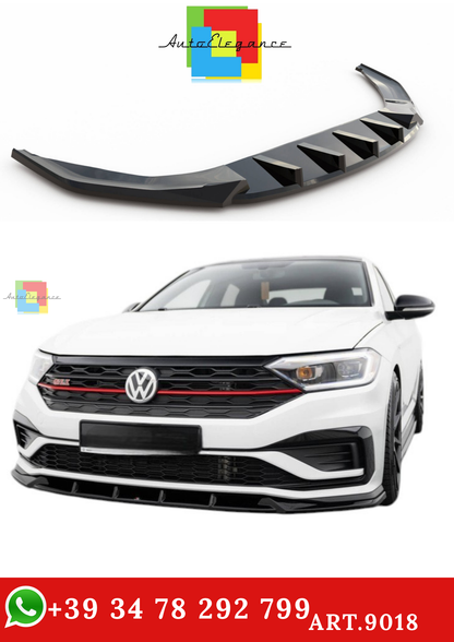 🔥ART.9018 SPLITTER ANTERIORE V.1 ADATTO PER VW JETTA GLI Mk7🔥