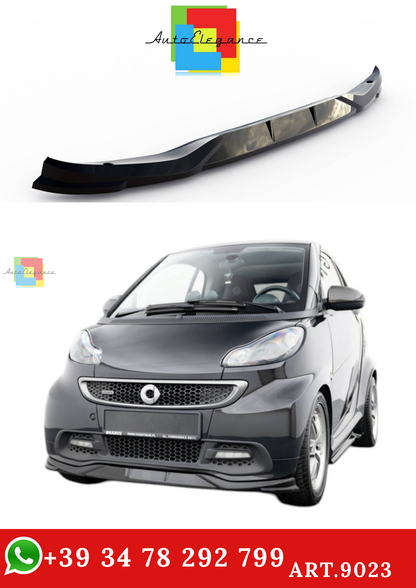 🔥ART.9023 SPLITTER ANTERIORE ADATTO PER BRABUS SMART FORTWO C451 FACELIFT🔥