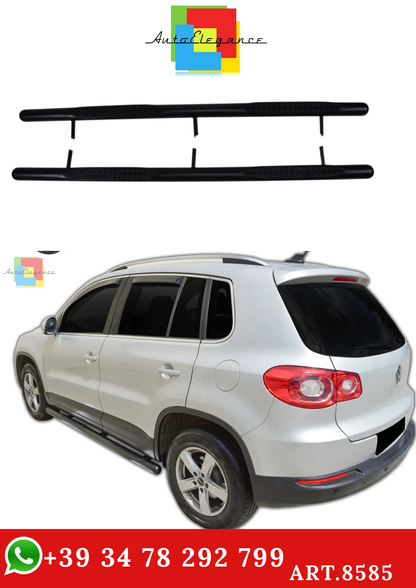 🔥ART.8585 BARRE LATERALI PEDANE INOX ADATTO PER VW TIGUAN 2007-2015🔥