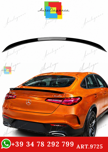 🔥ART.9725 SPOILER POSTERIORE PER BAGAGLIAIO GLC C254 NERO LUCIDO in ABS 2024+🔥