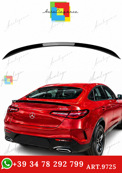 🔥ART.9725 SPOILER POSTERIORE PER BAGAGLIAIO GLC C254 NERO LUCIDO in ABS 2024+🔥