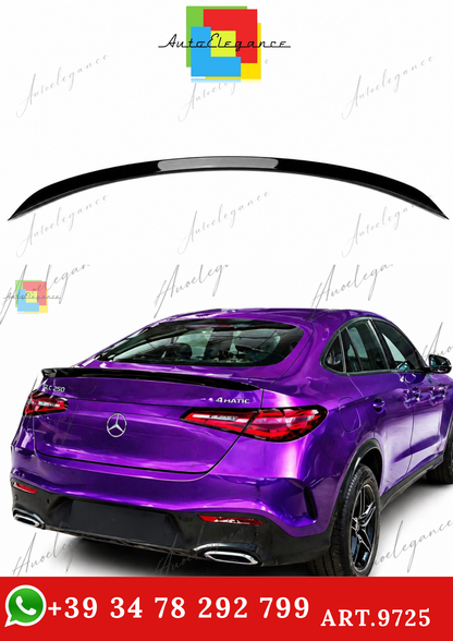 🔥ART.9725 SPOILER POSTERIORE PER BAGAGLIAIO GLC C254 NERO LUCIDO in ABS 2024+🔥