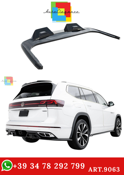 🔥ART.9063 SPLITTER POSTERIORE (CON BARRE VERTICALI) VW ATLAS R-LINE Mk1 🔥