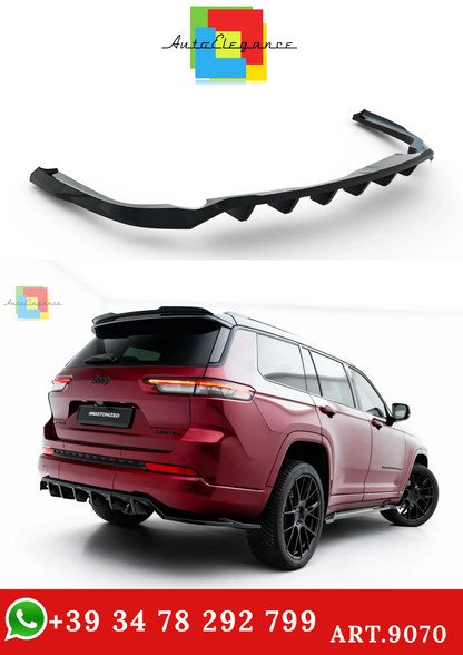 🔥ART.9070 SPLITTER POSTERIORE (CON BARRE VERTICALI) JEEP GRAND CHEROKEE L Mk5🔥