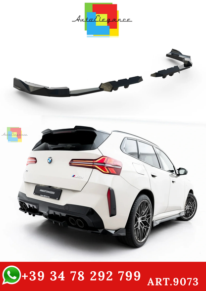🔥ART.9073 SPLITTER POSTERIORE (CON BARRE VERTICALI) ADATTO PER  BMW X3 M50 G45🔥