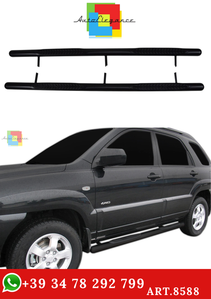 🔥ART.8588 BARRE LATERALI PEDANE INOX KIA SPORTAGE 2005-2010🔥