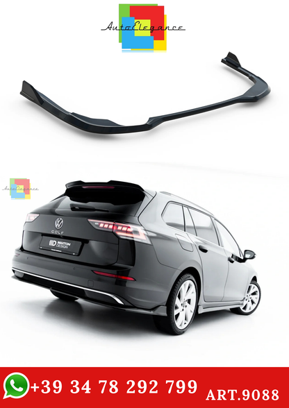 🔥ART.9088 SPLITTER POSTERIORE ADATTO PER VW GOLF VARIANT Mk8 FACELIFT🔥