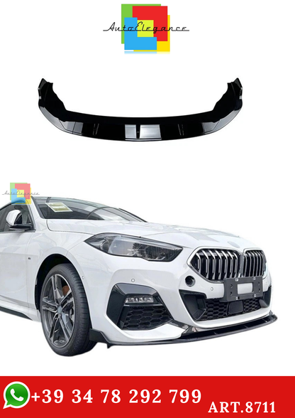 🔥ART.8711 SPLITTER PER BMW SERIE 2 F44 GRAN COUPE NERO LUCIDO M SPORT 20-24🔥
