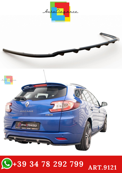 🔥ART.9121 SPLITTER POSTERIORE RENAULT MEGANE GT LINE GRANDTOUR Mk3 FACELIFT🔥